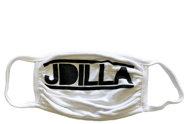 J Dilla face mask - white