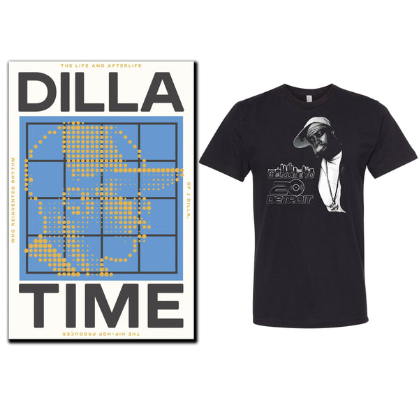 Dilla Time + Welcome To Detroit t-shirt